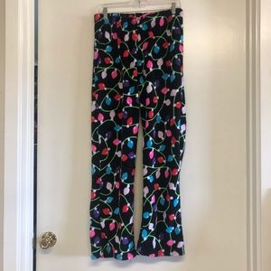 Christmas Light SHERPA Pajama Pants